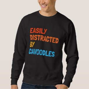 Moletom Deslocado Facilmente Pelo Cachorro De Cavoodles
