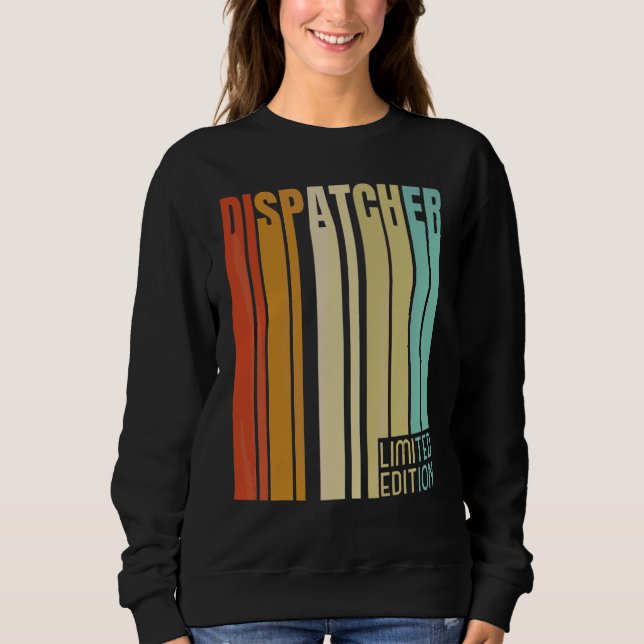 Moletom Despachante Retro   Título da Profissão Profissão (Frente)