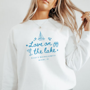 Moletom Despedida de Solteira "Love on the Lake" Moderna P