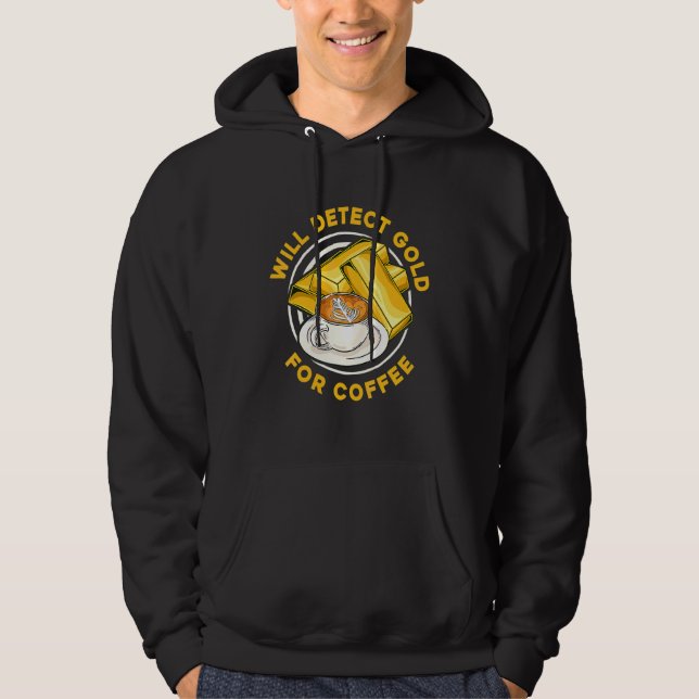 Moletom Detectará Ouro Por Café   Prospect Aurum Ouro  (Frente)