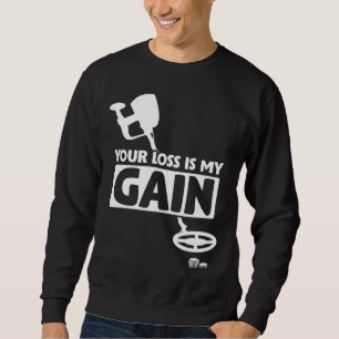 Moletom Detector de Metal Caça a Moedas de Praia