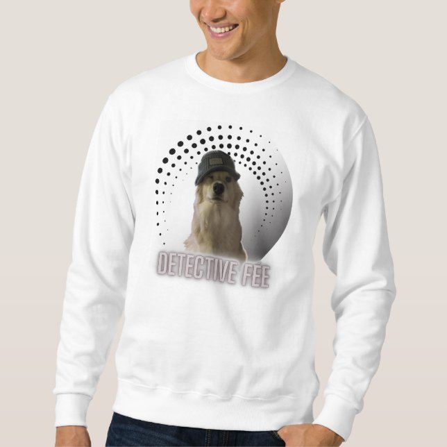 Moletom Detetive Fee Sweatshirt - The Canine Whodunit (Frente)