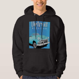 Moletom Detroit Michigan Usa Cart Poster