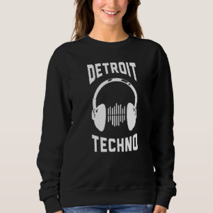 Moletom Detroit Techno House Music Festival Skyline Edm Dj