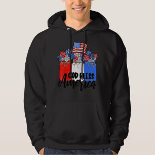 Moletom Deus abençoe America Mason Jar Christian