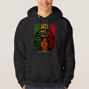 Moletom Deus Afro Diz que sou o Dia da Independência da Ra
