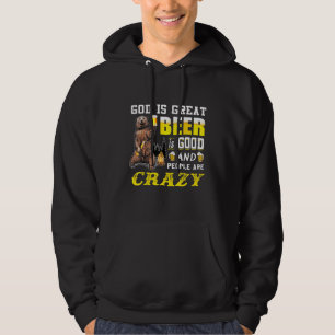 Moletom Deus É Cerveja Excelente É Boa E Pessoas São Abelh