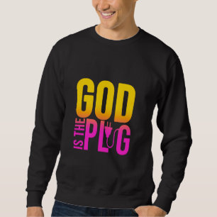 MOLETOM DEUS É O MEU PRATO DIZENDO QUE É A FONTE DO AMOR J