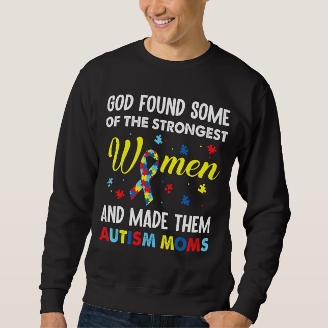 Moletom Deus Encontrou Algumas Mulheres Mais Fortes E As F (Frente)