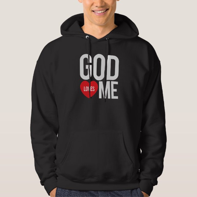Moletom Deus me ama (Frente)