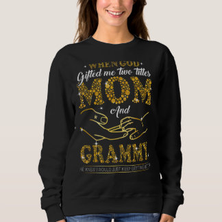 Moletom Deus Me Dê Dois Títulos Mãe E Dia de as mães De Gr