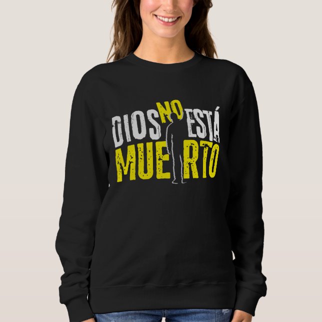 Moletom Deus Não Está Morto (Frente)