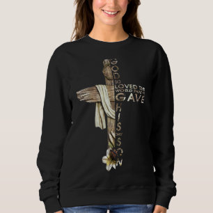 Moletom Deus Tão Amado O Cristo Mundial John 316 Verso Bíb