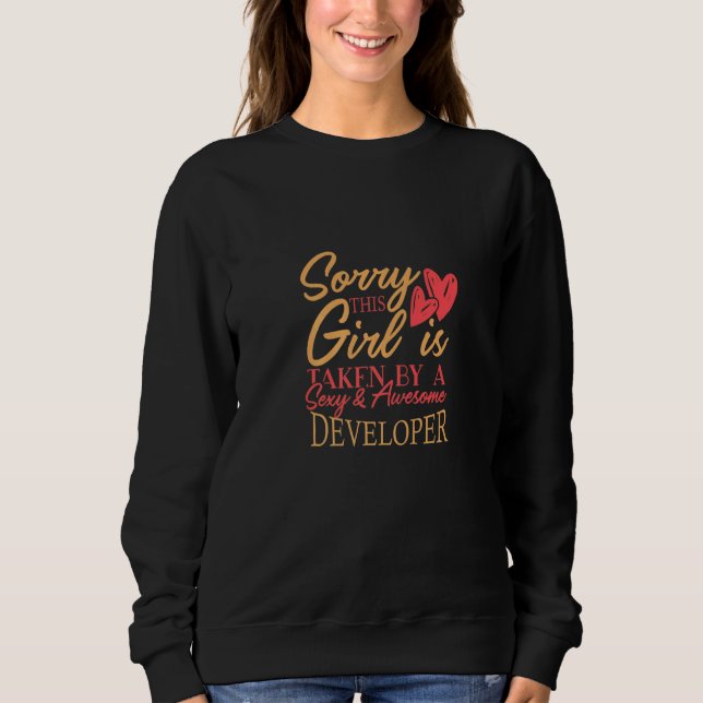 Moletom Developer Work Job Husband Wife Saying Everyday (Frente)
