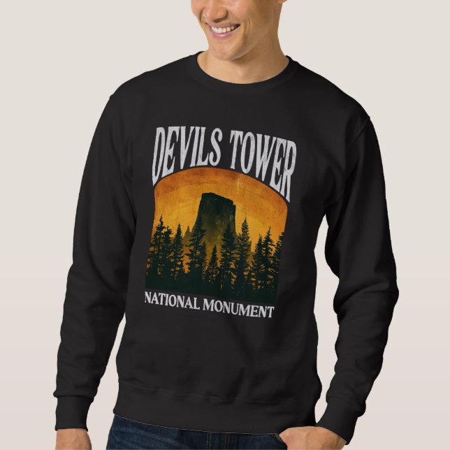 Moletom Devils Tower National Monuument Wyoming (Frente)