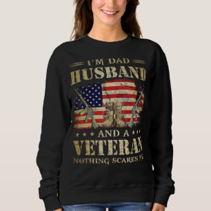 Moletom Dia Americano de Bandeira Veteranos Eu sou um Mari
