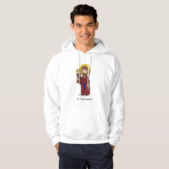 Moletom Dia da Festa de São Cristóvão Santo  (Frente Completa)