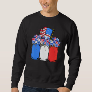 Moletom Dia da Independência da América Flor Flor Mason Ja