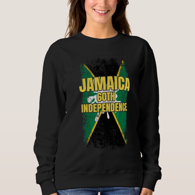 Moletom Día da Independência do 60º da Jamaica (Frente)