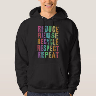 Moletom Dia da Terra Reduzir a Reutilização do Respeito do
