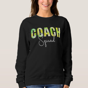 Moletom Dia de Apreciação do Coach Squad Tie Dye Olá De Vo