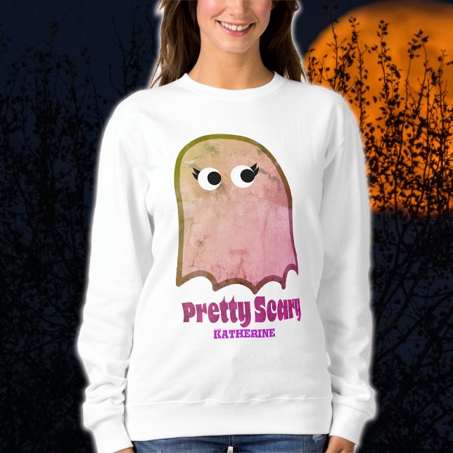 Moletom Dia de as Bruxas engraçado bonito assustador (Criador carregado)