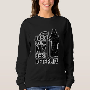 Moletom Dia de as Bruxas engraçado Gifts Grim Reaper Costu