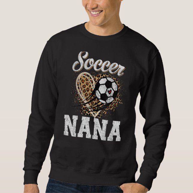 Moletom Dia de as mães da bola Nana Leopard (Frente)