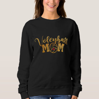 Moletom Dia de as mães da Mãe de Voleibol