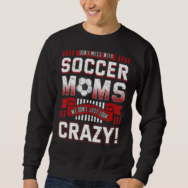 Moletom Dia de as mães de Esporte da Equipe Mãe (Frente)
