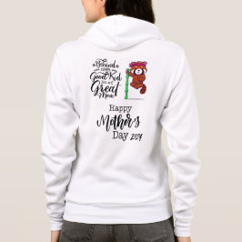 Moletom Dia de as mães do Panda Vermelho 2024.