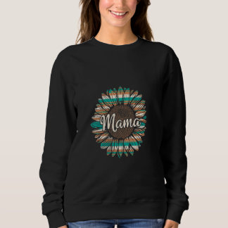 Moletom Dia de as mães Mama Serape Girassol Gift Fo