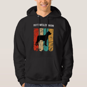 Moletom Dia de as mães Para A Mãe Do Cão Rottweiler Mãe