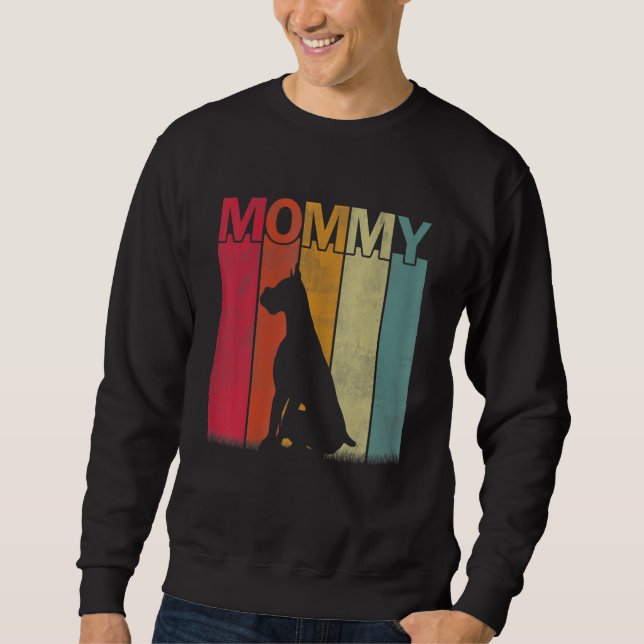 Moletom Dia de as mães Retroativo Mo do Gráfico de Cachorr (Frente)