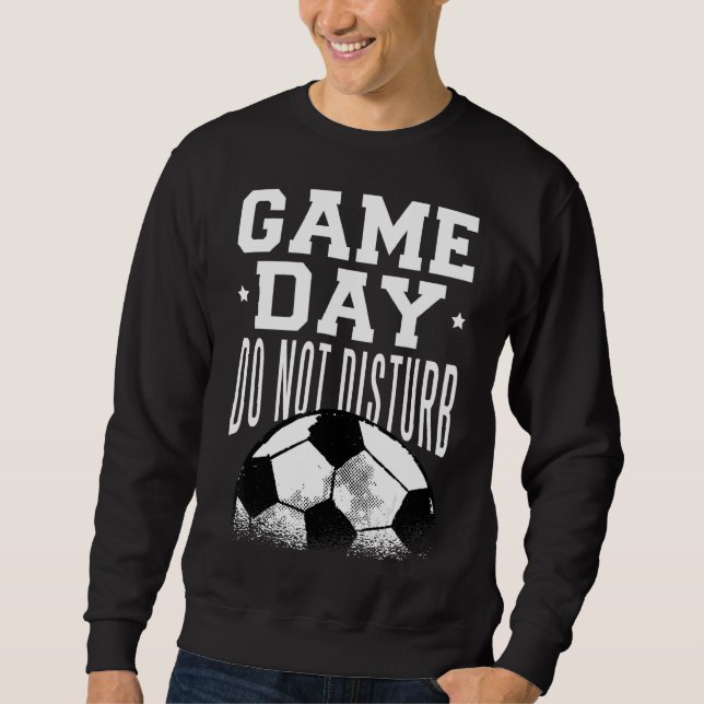 Moletom Dia de Combinação de Says de Futebol (Frente)