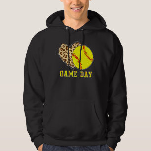 Moletom Dia de Jogo do Softball Levanta a Mãe Motheru2019s