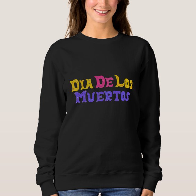 Moletom Dia De Los Muertos Design (Frente)