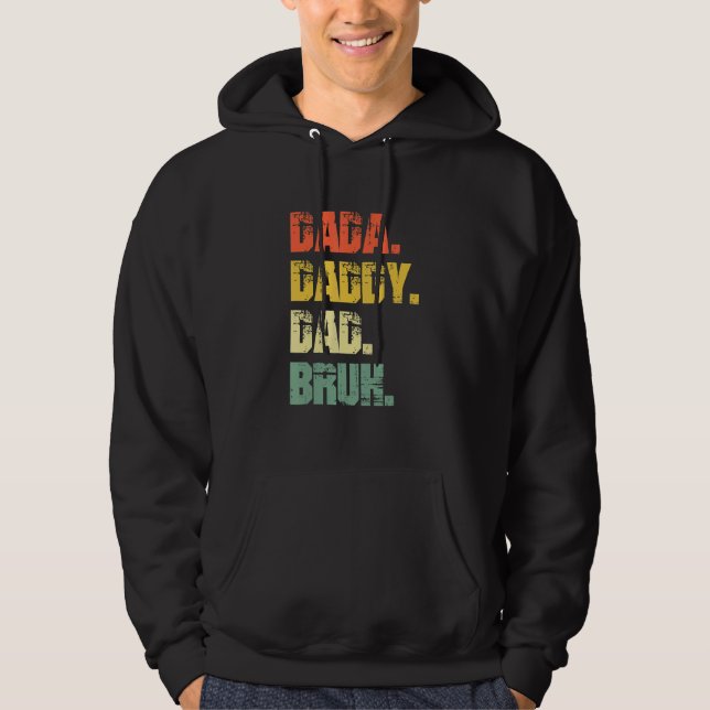 Moletom Dia de os pais Bruh Pai Dada (Frente)