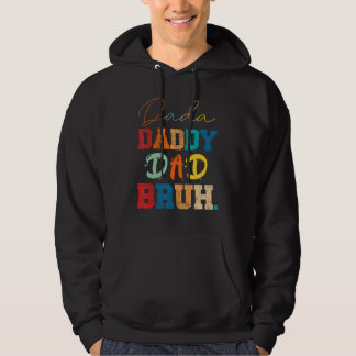 Moletom Dia de os pais Dada Pai Bruh