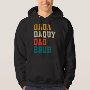 Moletom Dia de os pais Dada Pai Pai Bruh 1