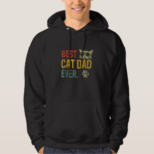 Moletom Dia de os pais De Pai De Gato Do Melhor Pai De Gat