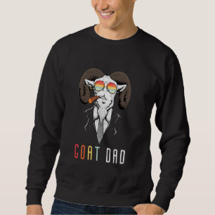 Moletom Dia de os pais de Pai de Gosta Maior Papa Nunca Pa
