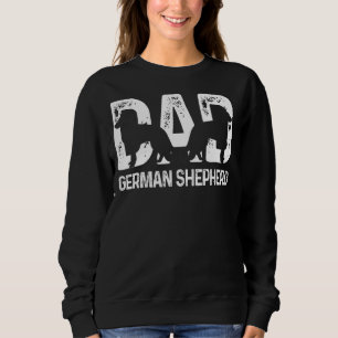 Moletom Dia de os pais do Pai do German shepherd do cão