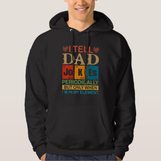 Moletom Dia de os pais Mens I Diga Piadas Pais Periodicame