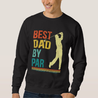 Moletom Dia de os pais Mens Melhor Pai Por Golfe Par Para