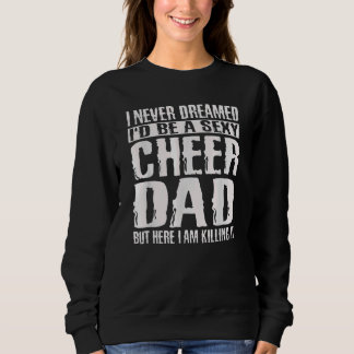 Moletom Dia de os pais S Cheer Pai Amp Matando Cheerdanci