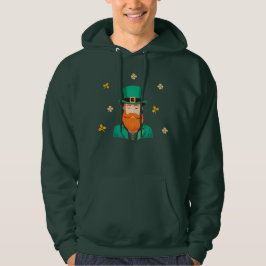 Moletom Dia de Patrick do Leprechaun Clover Shamrock