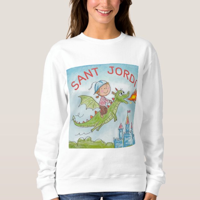 Moletom dia de São Jorge (Frente)