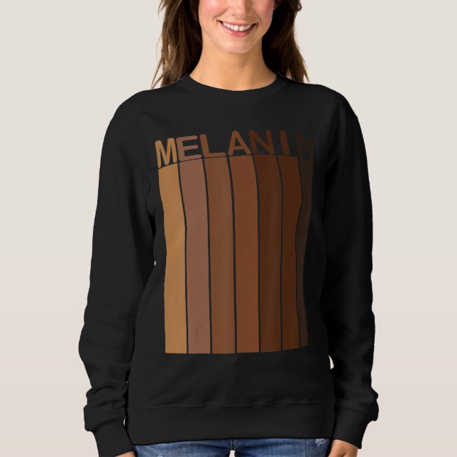 Moletom Dia de São Patrício Black Pride Melanin Queens Kin (Frente)