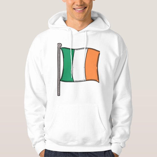 Moletom Dia de São Patrício, capuz 🍀 (Frente)